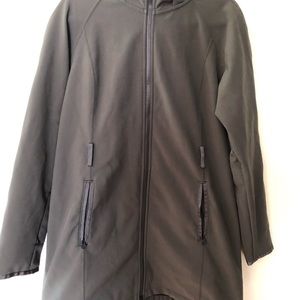 North Face rain coat